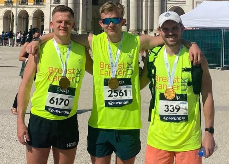 3 young men in lisbon